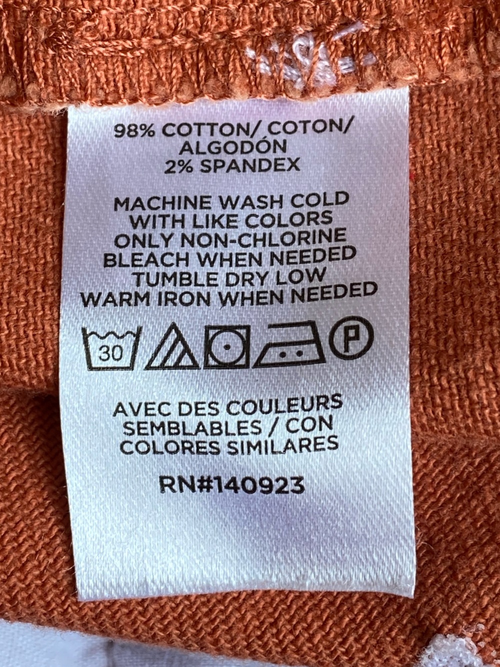 LOFT Outlet Palmer Wide Leg Crop Pants Size 12 Terra Cotta Orange - Picture 9 of 12